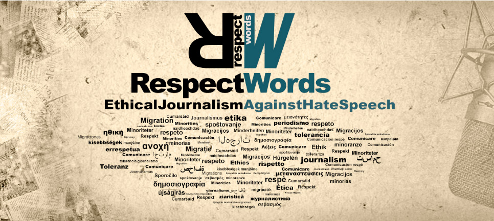 Contra el discurso de odio en los medios de comunicación surge la iniciativa RESPECT WORDS