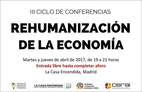 III Ciclo de Conferencias por una Rehumanización de la Economía