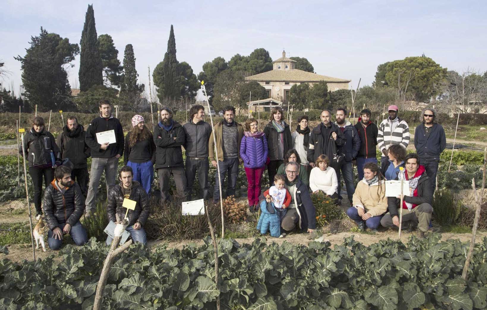 Se ha clausurado la II edición de la Escuela Agrícola Verde km 0 en Zaragoza