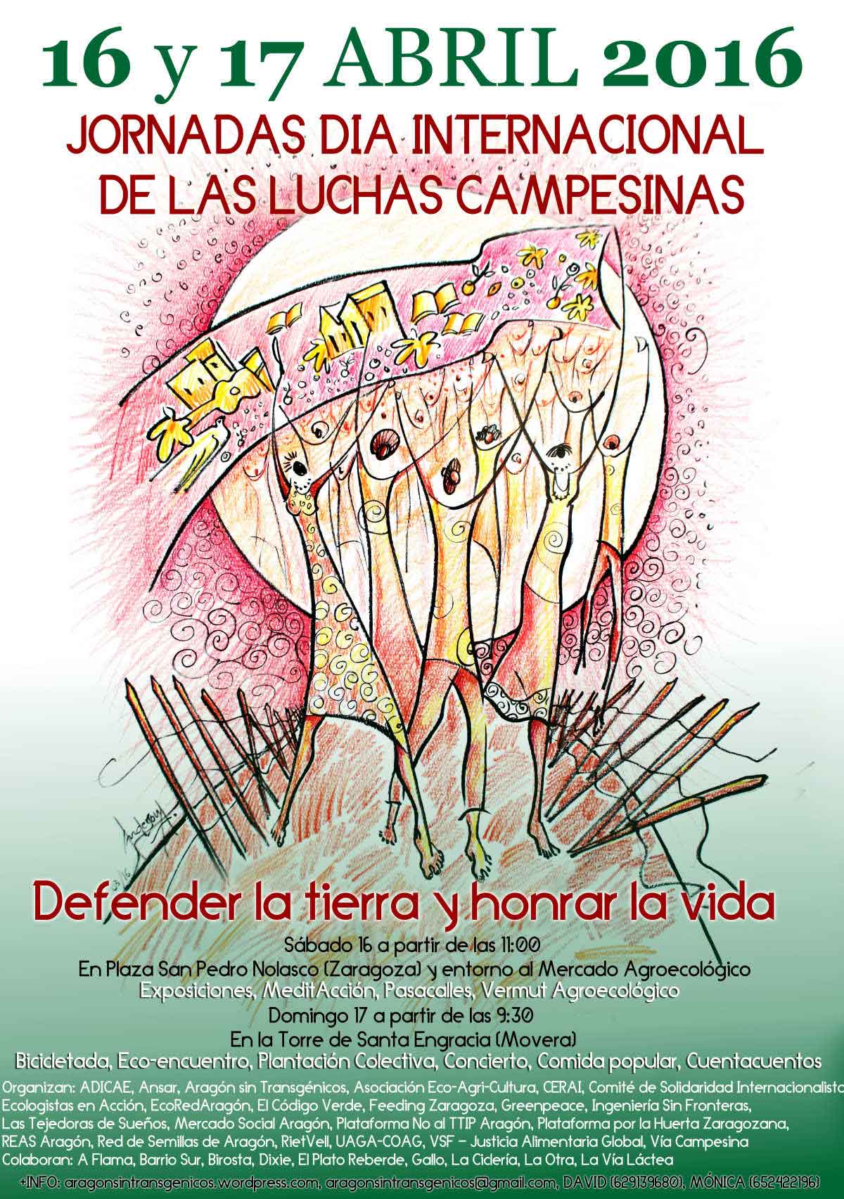 Jornadas de la Lucha Campesina en Aragón