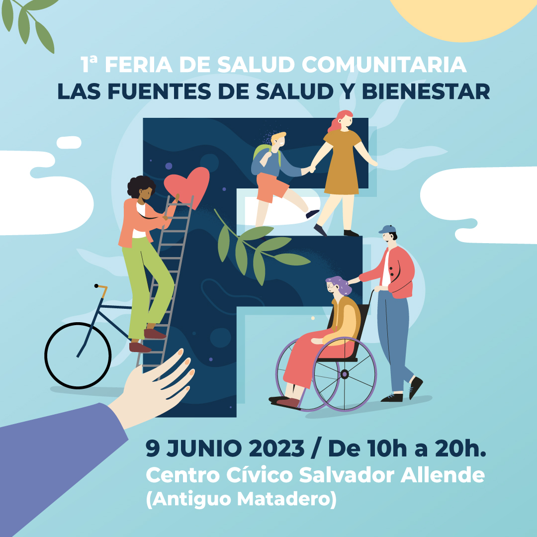 Feria de salud comunitaria y bienestar de Las Fuentes (Zaragoza)