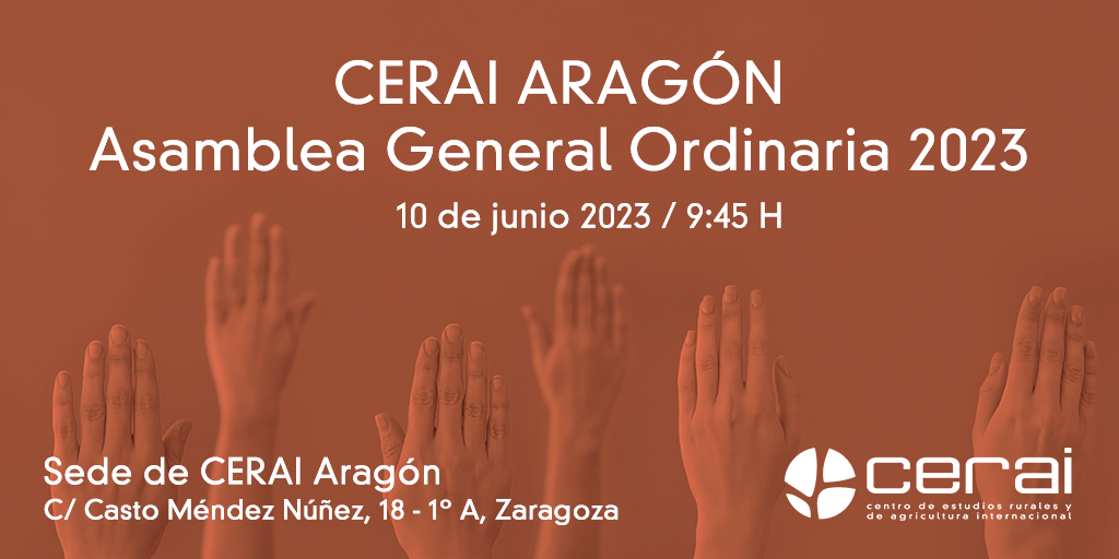 Asamblea General Ordinaria de CERAI Aragón 2023