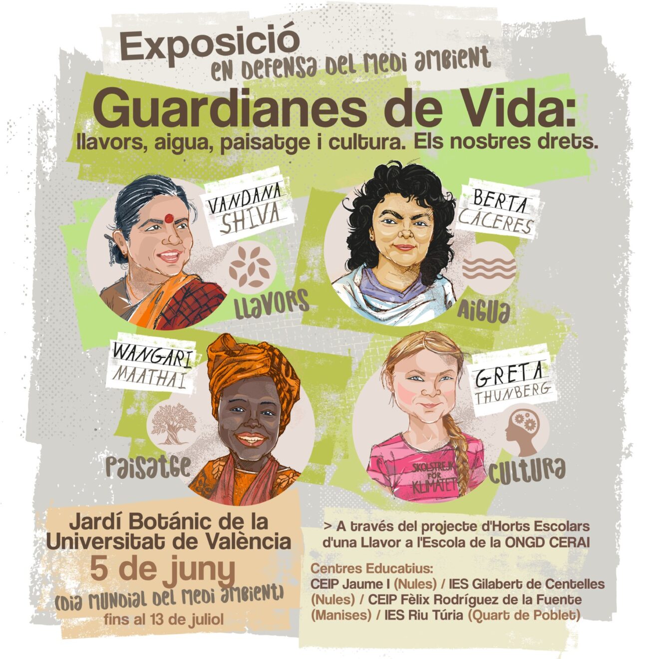 Exposición: Guardianas de vida: semillas, agua, paisaje y cultura.