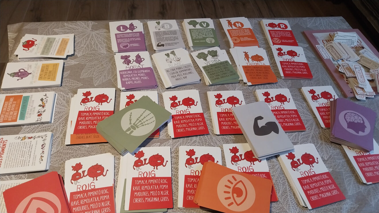 Jocs per a descobrir l'alimentació saludable i sostenible