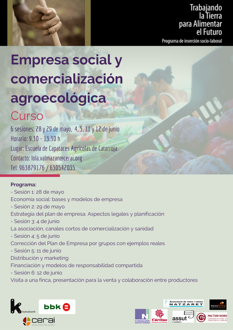 curso empresa social y comercialización