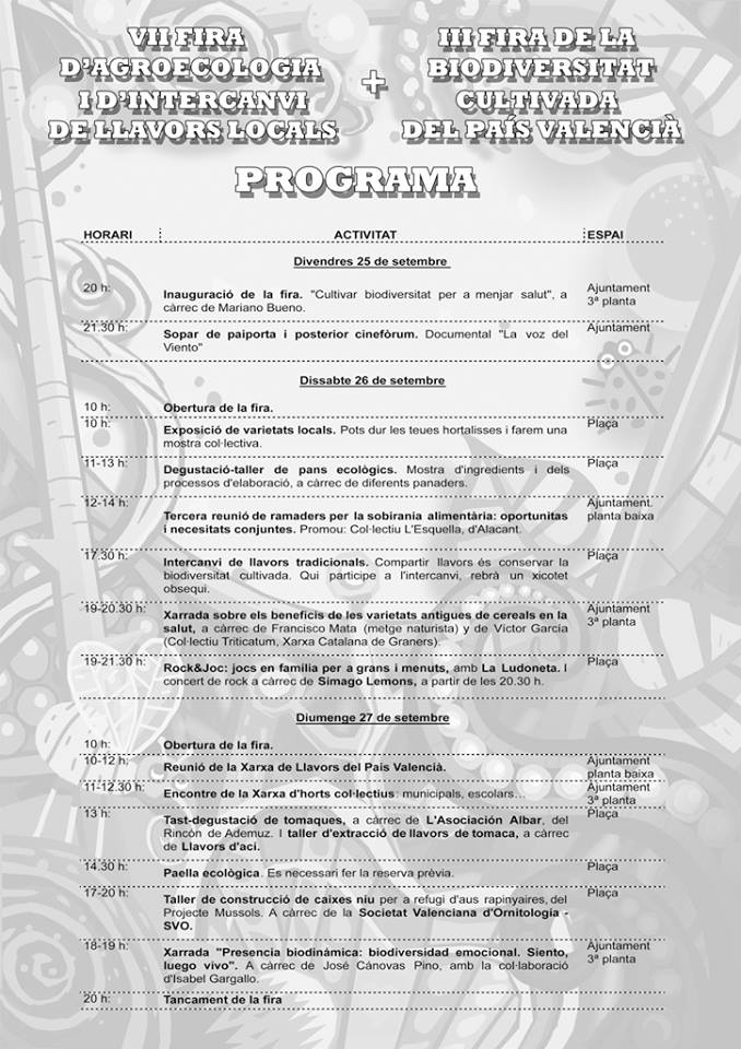programacio Fira Biodiversitat PV