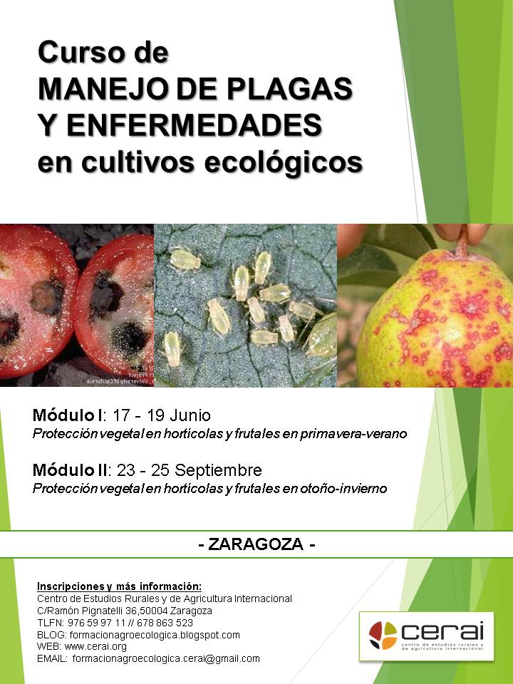 Cartel curso plagas y enfermedades CERAI(1)