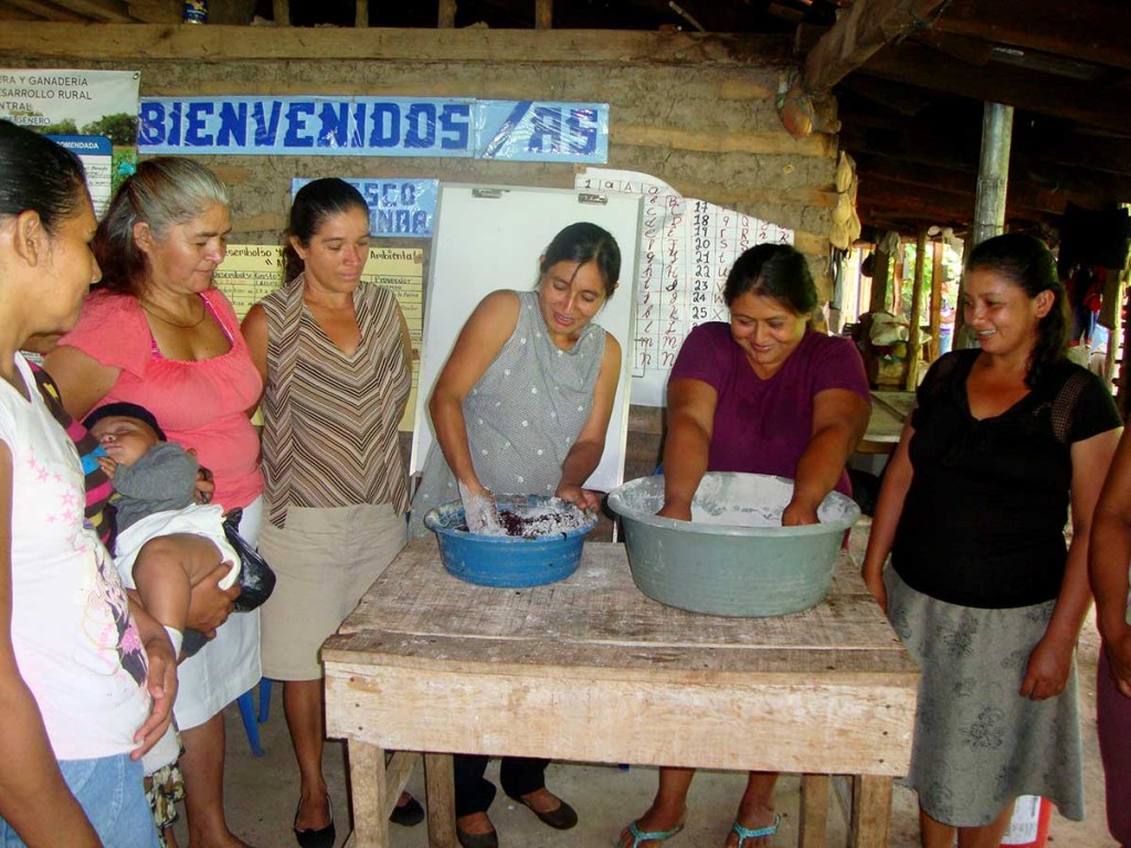 tratamiento artesanal semillas El Salvador