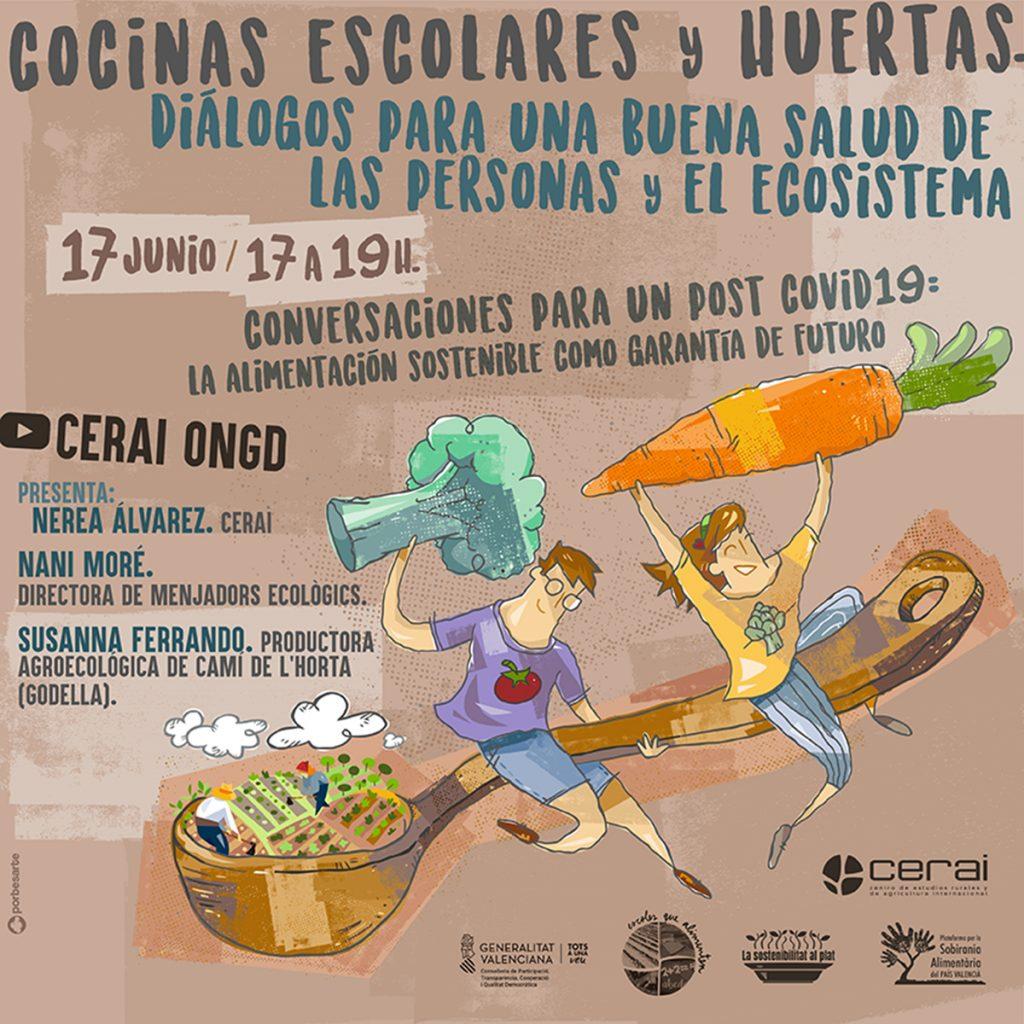Cocinas y huertas: digálogos para la salud de las personas y el ecosistema