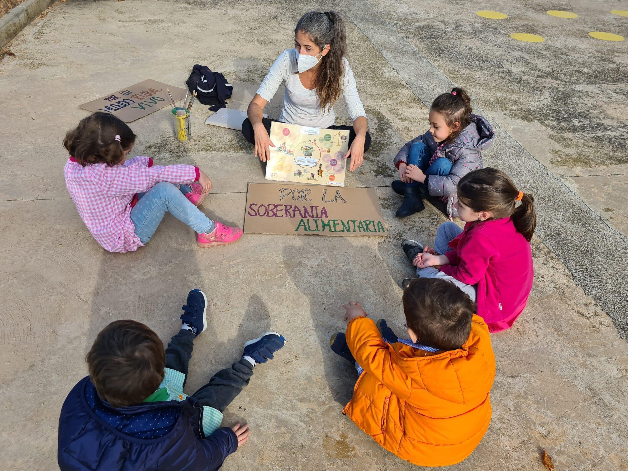 Educando por y para la Soberanía Alimentaria en el Valle del Manubles