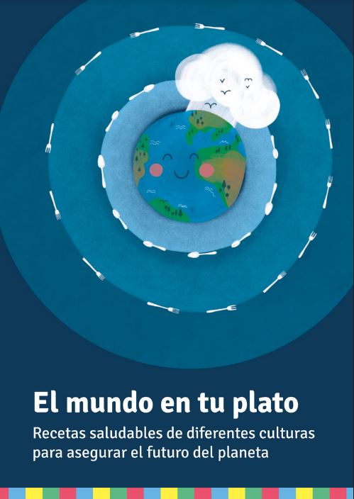 Nuevo recetario 'Un mundo en tu plato', Proyecto CERAI en Madrid junto a Garua Coop.